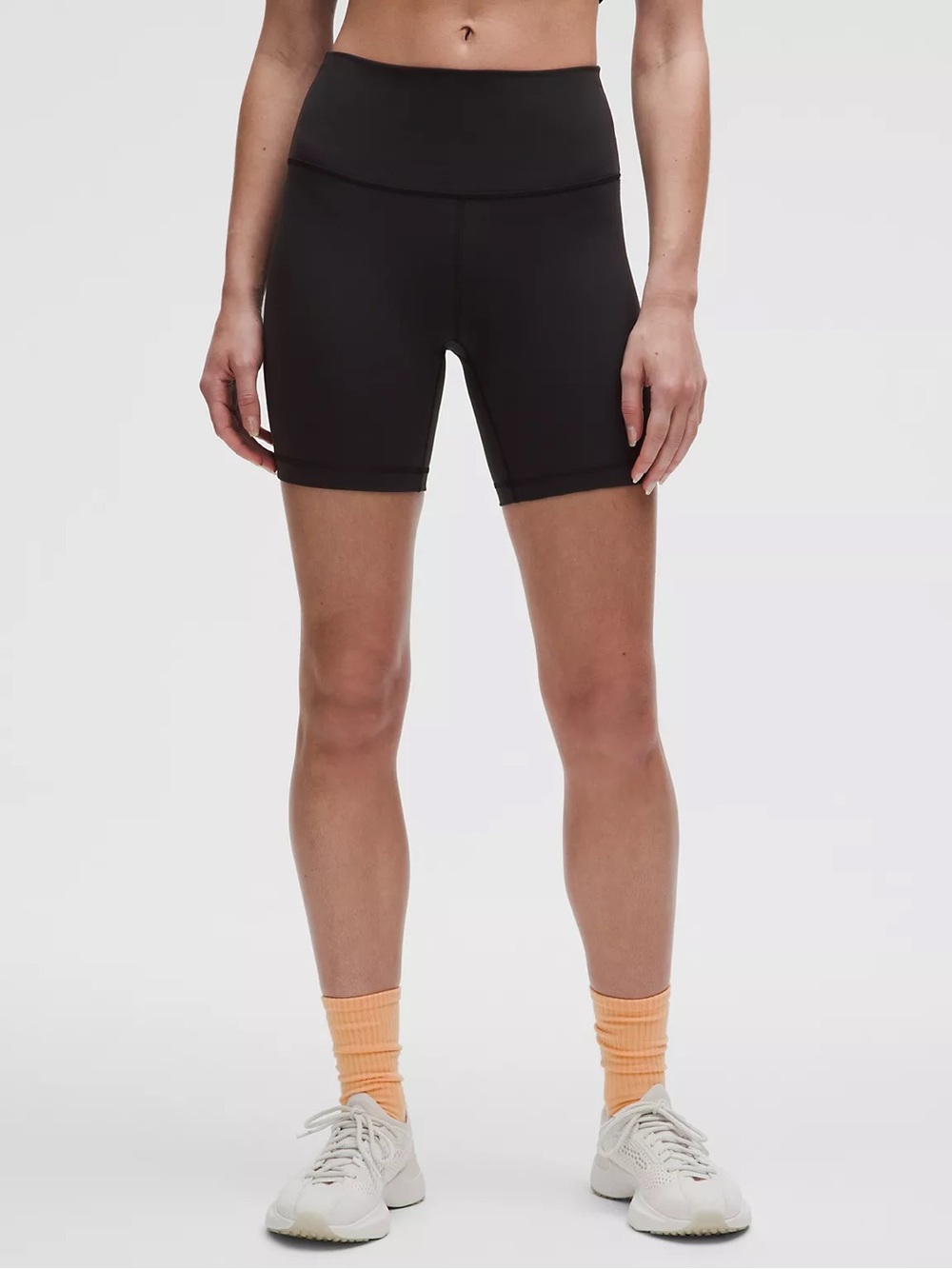 lululemon athletica Black High-Rise Bike Shorts